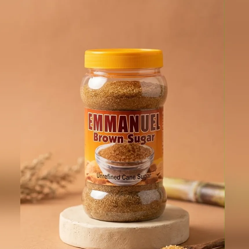 Emmanuel Brown Sugar jar